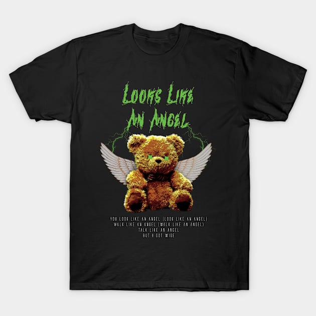 Looks Like an Angel T-Shirt by Yohanes Christian